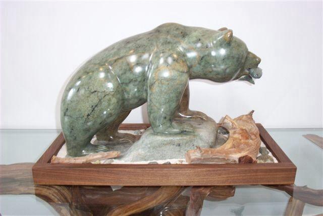 Soapstone Carvings and Sculptures by Del C. Mark