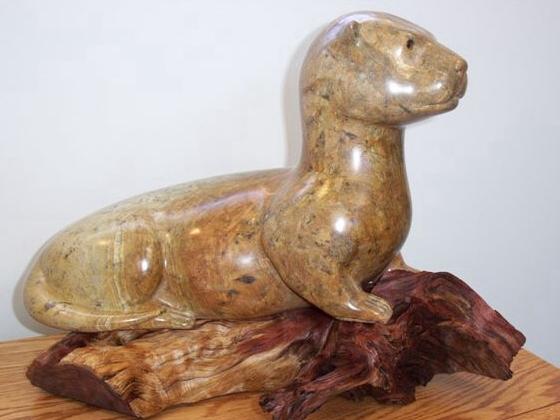 Soapstone Carvings and Sculptures by Del C. Mark