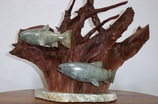 Soapstone Carvings and Sculptures by Del C. Mark