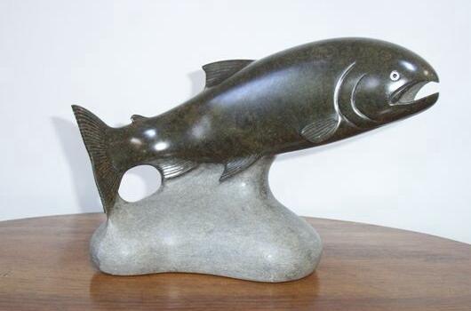 Soapstone Carvings and Sculptures by Del C. Mark
