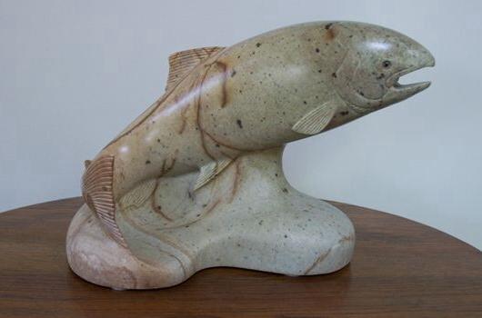 Soapstone Carvings and Sculptures by Del C. Mark