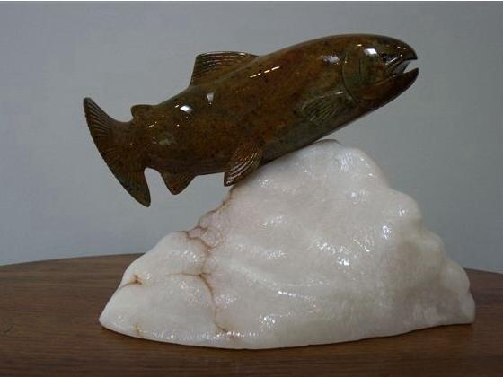 Soapstone Carvings and Sculptures by Del C. Mark