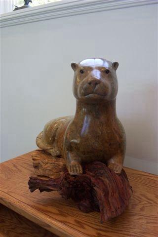 Soapstone Carvings and Sculptures by Del C. Mark